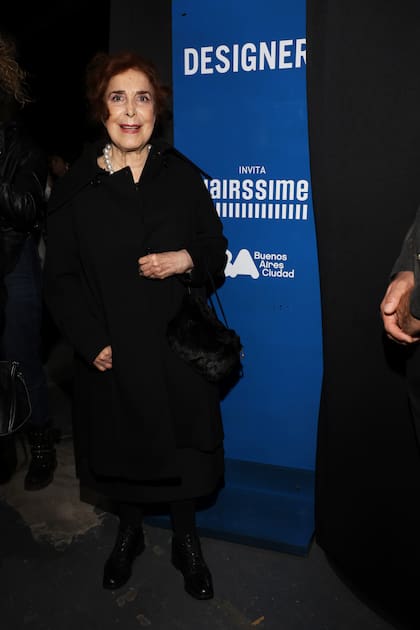 Mirta Busnelli fue otra de las invitadas especiales.