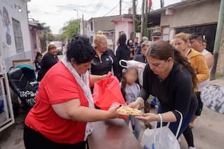 La impensada transformación de un búnker de droga donde ahora comen 700 personas