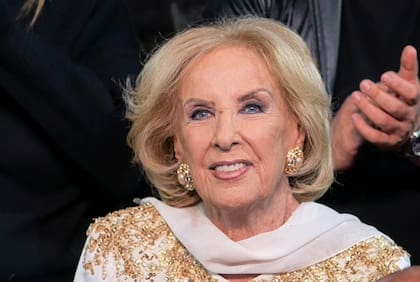 Mirtha durante la presentación de Ricky, el musical en el Teatro Lola Membrives (Foto: Captura Instagram/@rockyteatro)
