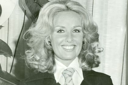 MIrtha Legrand, en 1972, antes de empezar su programa