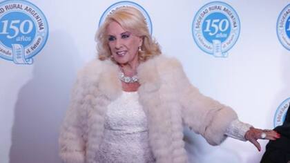 Mirtha Legrand condenó a Vannucci y defendió el uso de abrigos de piel