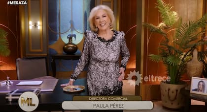 Mirtha Legrand en su programa del sábado 21 de febrero en la víspera de sus 99 años