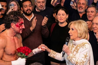 Mirtha Legrand fue a ver Rocky y llenó de elogios a Nico Vázquez (Foto: Captura Instagram/@rockyteatro)