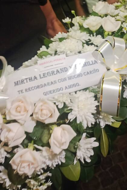 Mirtha Legrand hizo llegar flores al velorio de Antonio Gasalla