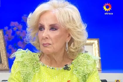 Mirtha Legrand hizo una inesperada crítica que descolocó a la producción.