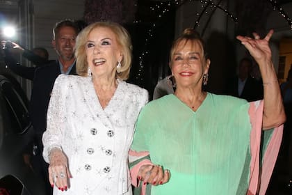Mirtha Legrand junto a su hija en una noche muy especial