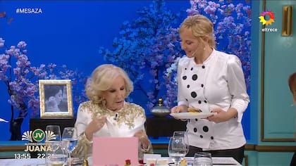 Mirtha Legrand lanzó un comentario insólito sobre el atuendo de Monteverde e hizo reir a todos