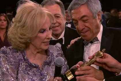 Mirtha Legrand se ganó el galardón de Mejor Labor Periodística Femenina