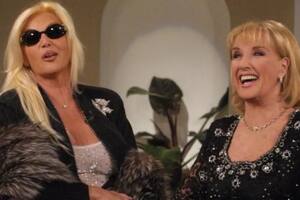 Mirtha Legrand y Susana Giménez, hace unos años