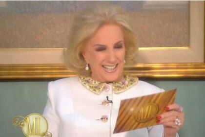 Mirtha Legrand, ya más repuesta, retomó sus almuerzos