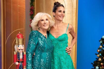Mirtha y Juana regresan a la televisión (Foto Instagram @lamesazarg)