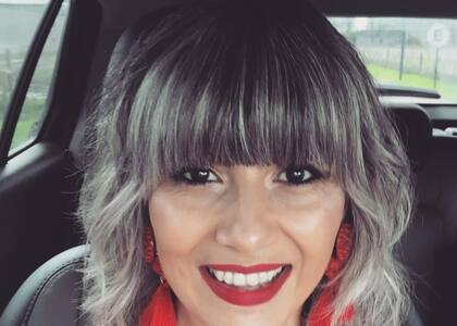 “Mis canas me enfrentaron conmigo misma y eso me hizo conectar con mi deseo dormido o relegado. Sentía que no estaba siendo yo misma, que no me mostraba como quería".