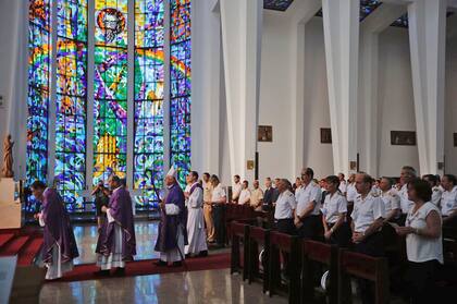 Misa en homenaje a las víctimas del ARA San Juan