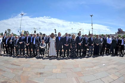 Misa en la Basílica de Luján en diciembre de 2019, en la previa al cambio de admistración