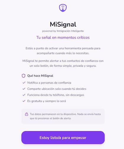 MiSignal es una herramienta gratuita disponible para dispositivos iOS y Android
