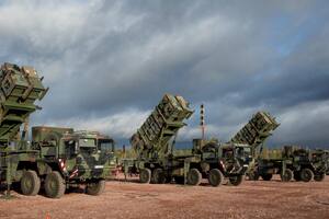 Misiles Patriot en Ucrania.