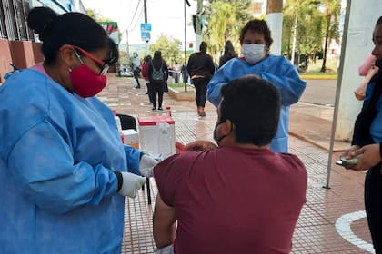 Misiones: operativo de vacunación contra el Covid