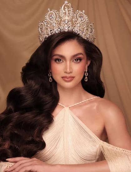 Miss Universe Panama 2025 Mirna Caballini Bounche (Facebook/Miss Universe)