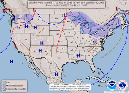Mississippi, Arkansas y Louisiana mantienen alertas por congelamiento con temperaturas tan bajas como 24°F (-4°C)