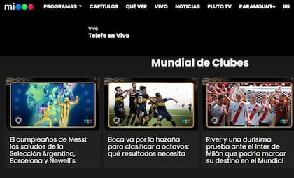 Mitelefé.com permite ver en vivo lo mismo que se emite en la televisión abierta de su canal homónimo