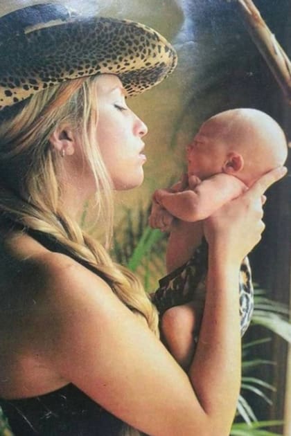 Miuki Madelaire con Imán recién nacida