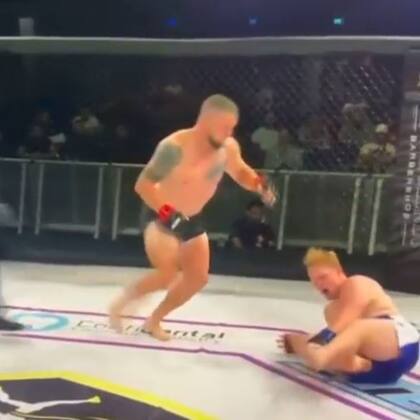 MMA: Dean Maxwell sufrió la fractura de tibia y peroné por una patada