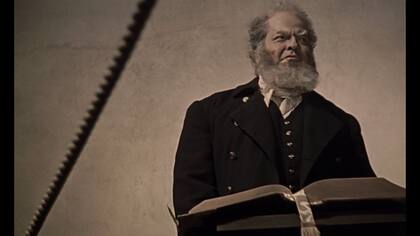 Orson Welles, en la piel del sacerdote Mapple