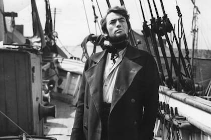 Pese al gran esfuerzo que significó interpretar al capitán Ahab, en su momento no fue reconocido el trabajo de Gregory Peck 
