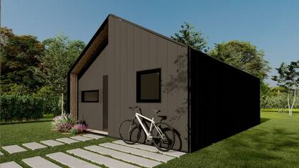 Modelo de casa de la Línea Ceibo.