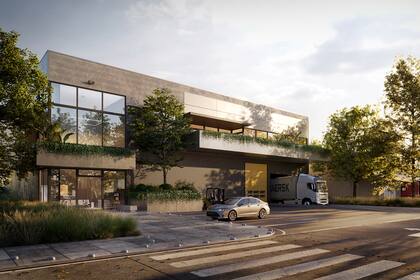 Modelo de las empresas que se encuentran en el complejo industrial de Hurlingham.