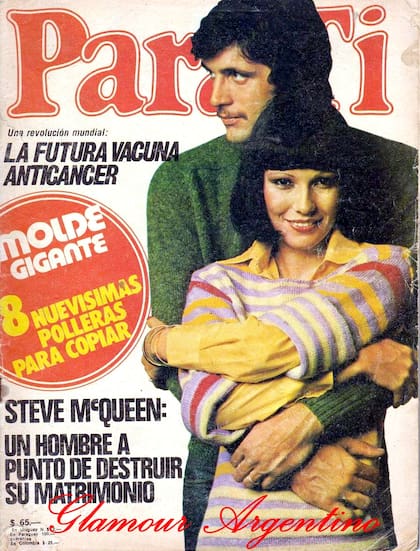 Modelo polirrubro: Susana Romero, en la tapa de Para Ti