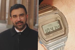 El reloj que usa Mamdani a días de asumir en NYC: estilo vintage, con malla de acero y con un precio de US$160
