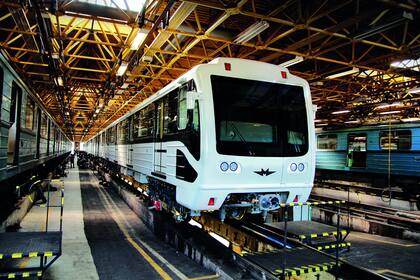 Modernización de coches del metro de Moscú en Metrowagonmash