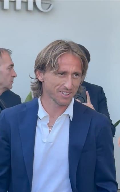 Modric llegó a Italia para firmar con Milan tras dejar atrás su paso por Real Madrid.