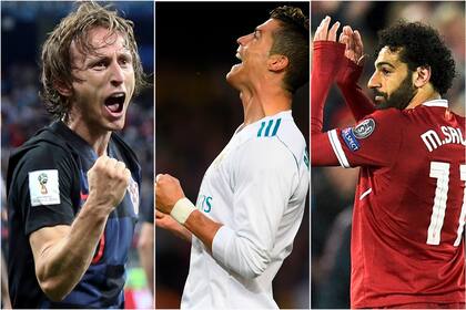 Modric, Ronaldo y Salah, los candidatos de la UEFA