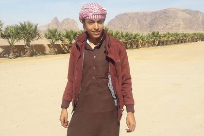 Mohammed tiene 19 años, vive en el desierto y participó en el rodaje de Star Wars IX