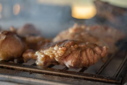 Mollejas a la parrilla en Fogón