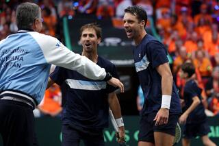 Argentina selló con el dobles la serie de Copa Davis ante Países Bajos y viajará a Bolonia