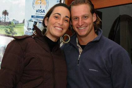 Momento de felicidad para Victoria y David