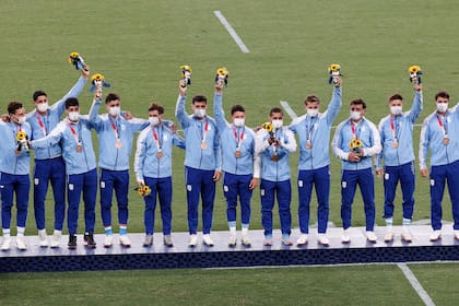 Momento inolvidable: en el podio de Tokio 2020