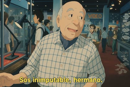 Momentos icónicos de la televisión argentina, pero al estilo Estudio Ghibli