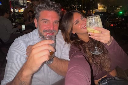 Momi Giardina y su novio, Sebastián Espada