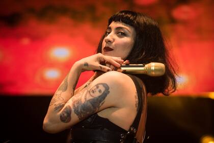 Mon Laferte en el Cosquín Rock