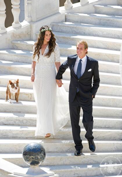 Andrea Casiraghi y Tatiana Santo Domingo