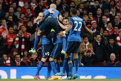 Monaco armó su fiesta en Londres