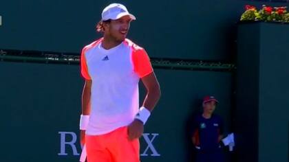 Mónaco cayó en su estreno en Indian Wells