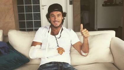 Mónaco sufrió una terrible lesión en su muñeca