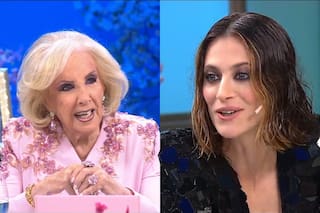 Mónica Antonópulos fue a lo de Mirtha Legrand y se llevó de recuerdo un objeto insólito