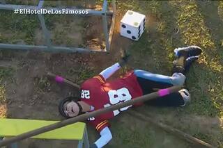 La dramática lesión de Mónica Farro en El hotel de los famosos