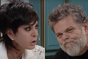 Mónica Gutiérrez se cruzó con Alfredo Casero en la Mesa de Mirtha Legrand